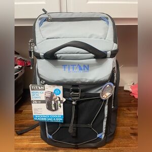 New With Tags- Titan Arctic Zone backpack cooler